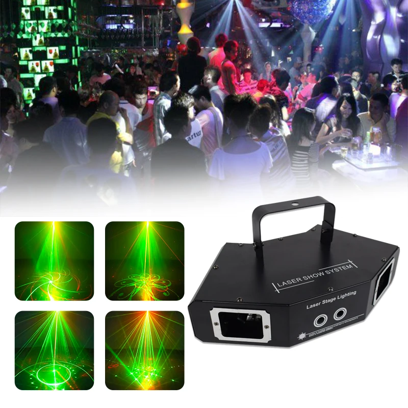 YSH диско лазерный светильник RGB Полноцветный луч светильник DMX DJ эффект проектор сканер лазерный сценический светильник ing