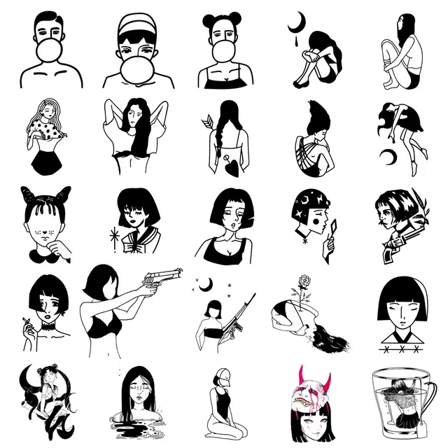 black and white old school