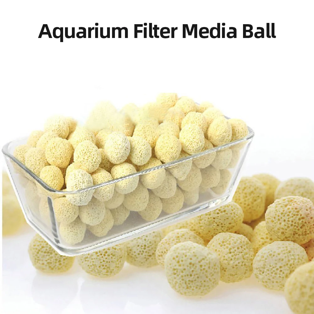 

20/50/100PCS Aquarium Filter Media Bio Ball for Aquarium Fish tank Filter Aquarium Accessories
