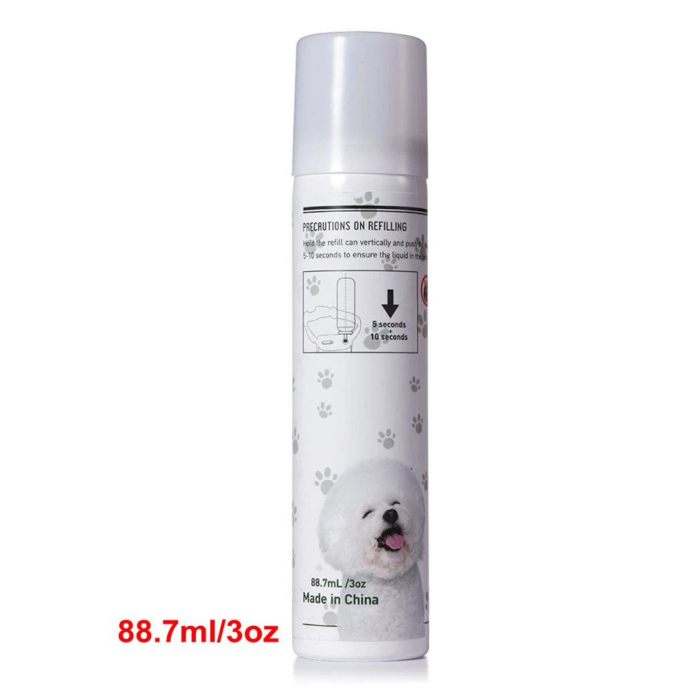 Spray 2 в 1 Pet перезаряжаемый спрей звук коры воротник тренировочный ошейник безопасное Автоматическое анти лающее устройство для собак тренировочные продукты - Color: Spray