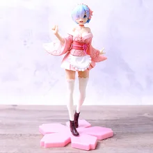 Re: começando a vida em outro mundo de zero rem sakura ver. Pvc figura collectible modelo brinquedo brinquedo