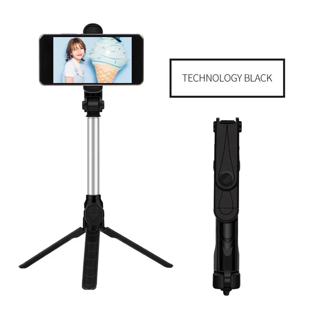 Photography Handheld Tripod Selfie Stick Wireless Control Wireless Shutter Folding Self Timer Rod