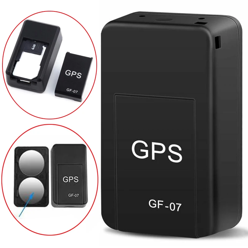 Localisateur GPS de voiture magnétique GF 07, suivi en temps réel, Mini