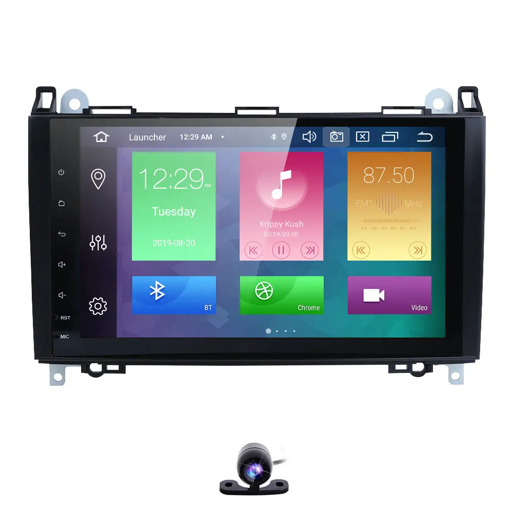 Perfect Android 9.0 Car NO DVD for Mercedes Benz Sprinter Vito W169 W245 W469 W639 B200 GPS Radio DAB Stereo Octa Core 4+64 DSP IPS WIFI 1