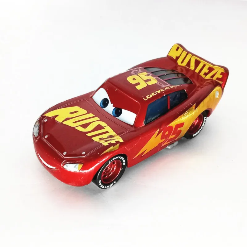 disney Pixar машина 3 машинный гараж из 2 Lightning McQueen игрушечных автомобилей 1:55 металлического сплава пресс-форм игрушечный автомобиль 2 для маленьких мальчиков и девочек, игрушки для детей, подарок на день рождения - Цвет: 3