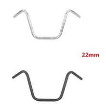 22 мм 7/" Руль высокого гонщика тяга подходит для Harley Honda Yamaha Suzuki Кафе Racer Touring Drag style Bar