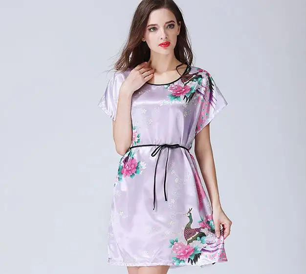7 Новая Пижама I Love Mom, женская, хлопок, лен, Цветочный, тонкий, короткий рукав, костюм, лето, большой размер, свободная, для женщин, домашняя одежда, пижамы для женщин - Цвет: 7
