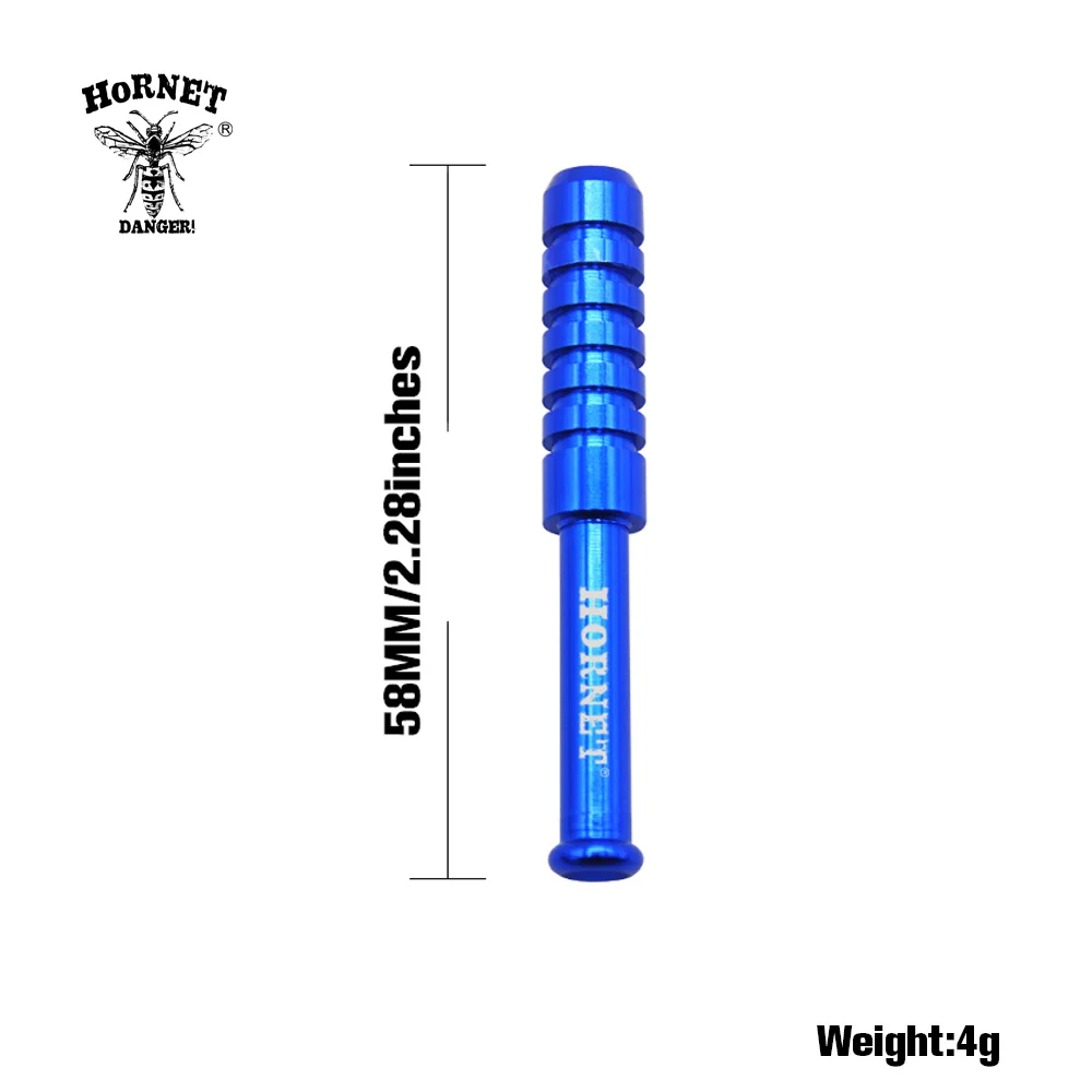 HORNET металлическая трубка курительная бейсбольная бита стиль 58 мм один Hitter Dugout Pipe