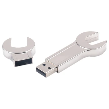 

Wrench Metal Pen Drive USB Flash 128GB USB Flash Drive Flash Disk Memroy Card Flash Card Memory