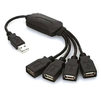 

Mini Smart Hub Hubs Expansion Splitter Adapter 4 Port USB 2.0 480Mbps for Notebook Computer Laptop PDA PC