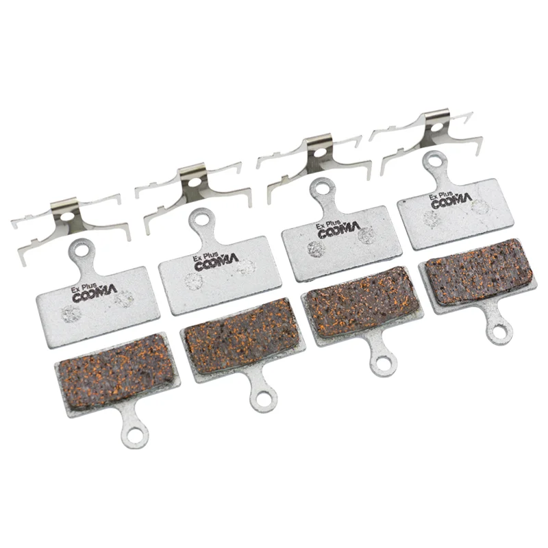 4 Pairs Ex Plus Bicycle Disc Brake Pads for Shimano XTR Deore XT SLX Alfine M9000 M8000 R785 RS785 CX77 R517 R515 | Спорт и