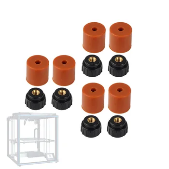 

3D Printer Parts For Tronxy X5SA Hot Bed Platform Profile Silicone Column With 6PCS Hand Screw Nut