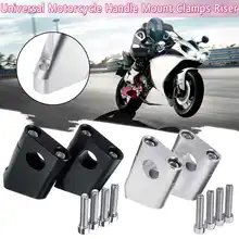 1 пара Универсальный алюминий 7/" 22 мм крепление мотоцикла Руль крепление стояка адаптер для Honda Для Suzuki