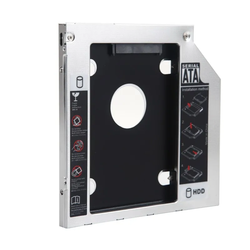 NIGUDEYANG 2nd HDD SSD жесткий диск Оптический отсек Caddy Рамка адаптер для Asus X555Y X541U X540LA R541U