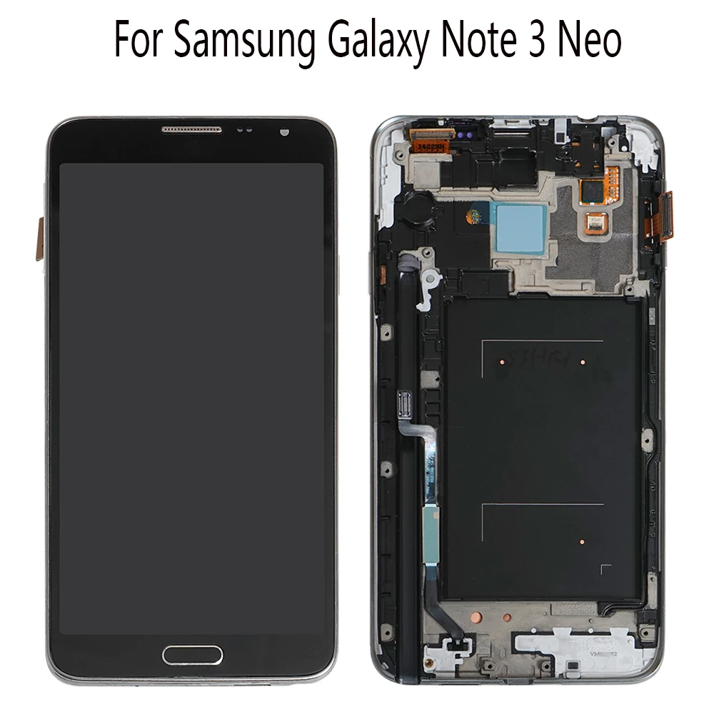 

5.5"Super AMOLED For Samsung Galaxy Note 3 Neo Mini Lite N750 N7502 N7505 LCD Display Touch Screen Digitizer Note3 MINI NEO N750
