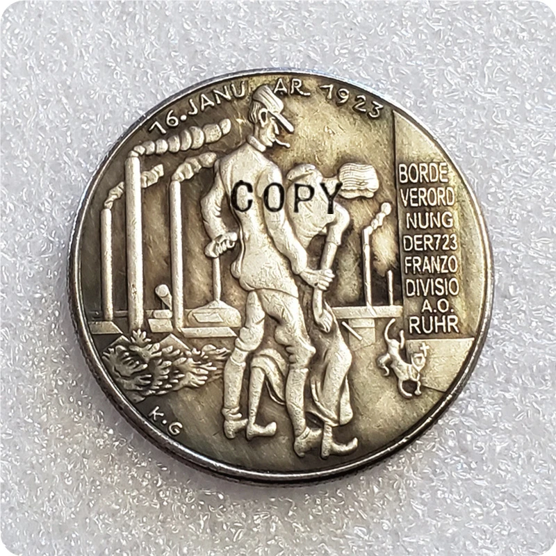 1923 Карл Гетц Германия копия монеты