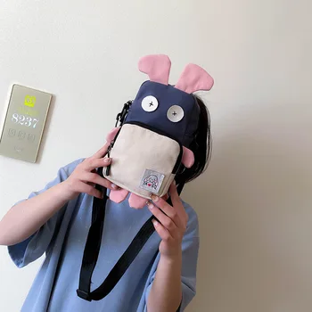 

Small bag female 2020 new trendy all-match messenger mobile phone bag vintage look cute girl canvas bag hand bag