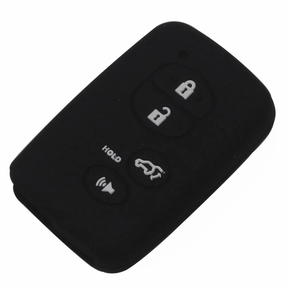 30 шт./лот силиконовый чехол для ключей от машины для Toyota Avalon 4Runner Prius CAMRY HIGHLANDER RAV4 Crown Cover протектор