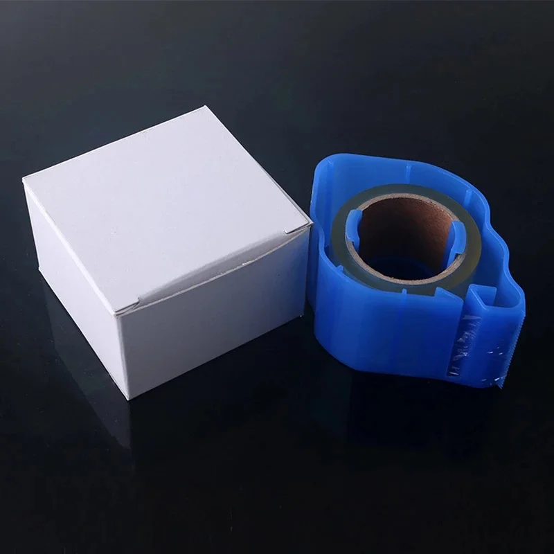 

Blue Microbladind Permanent Makeup Plastic Wrap Cover Preservative Film Cutter Tattoo Eyebrow Liner tattoo Accessories