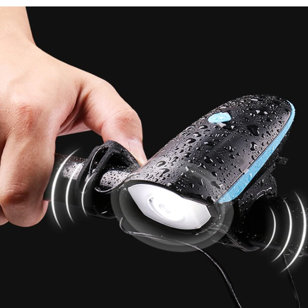 Super Bright USB Led Bicycle Front Light Built-in Horn 250 Lumens Bike Headlight Rode Bike Light USB Headlight Bike Accessories