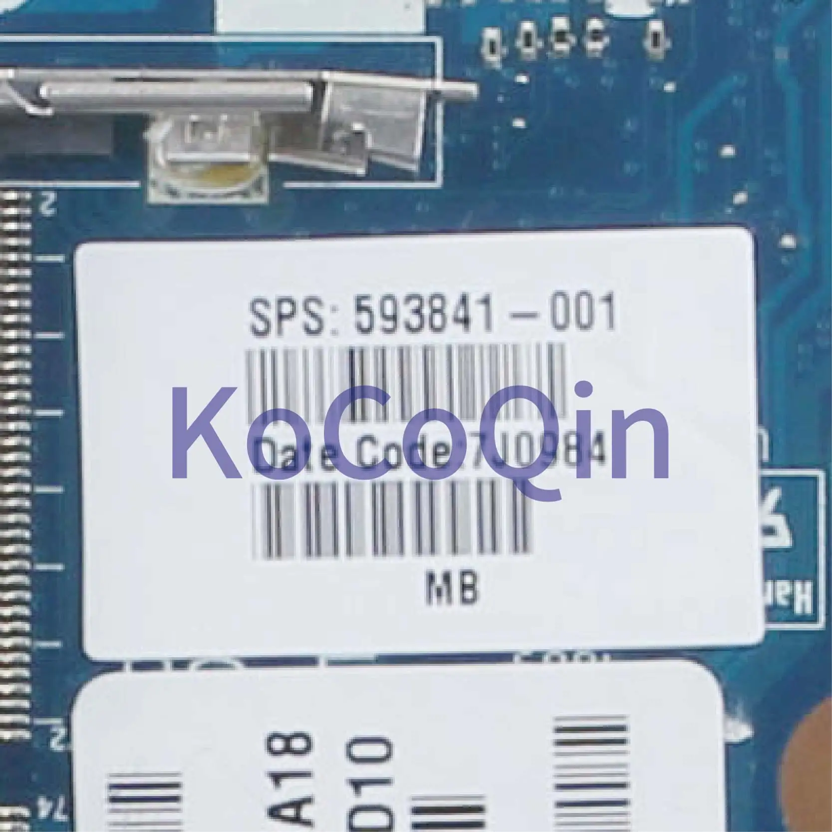 KoCoQin материнская плата для ноутбука hp Probook 6540B 6440B PGA988A материнская плата 593841-001 593841-501 KEL00 LA-4891P HM57