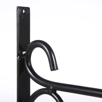 

Hot Plant Hanging Hooks Decorative Iron Wall Hooks Plant Hanging Hangers for Outdoor Indoor Planter Bird Feeder Lanterns Wind Ch
