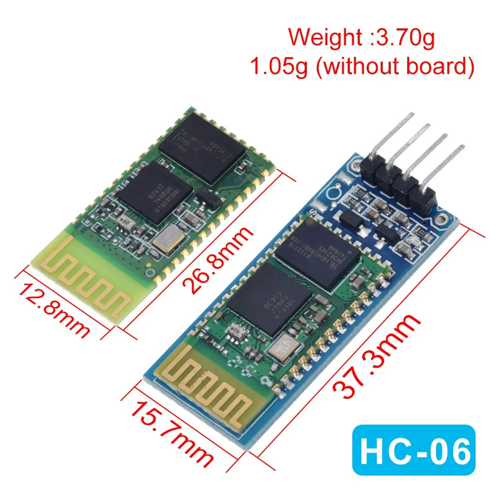 Hc 06 HC RF беспроводной Bluetooth приемопередатчик ведомый модуль RS232/конвертер TTL в UART и