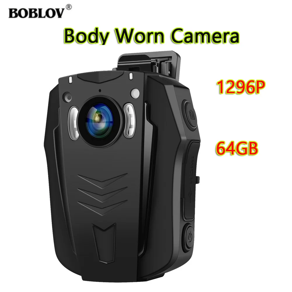

Mini WiFi Camera BOBLOV PD70 1296P Wearable Body Camera Night Vision Small Audio Record DVR Bodycam Dropshipping