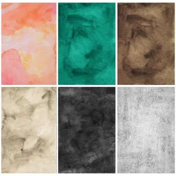 

SHENGYONGBAO Abstract Gradient Vintage Vinyl Baby Portrait Photography Backdrops For Photo Studio Background Props 20105SFG-01