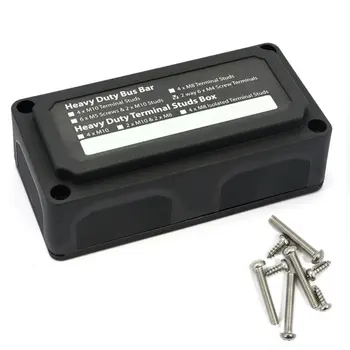 

16-Bit Negative Bus Bar Plastic+Metal 100A Universal Automobile House Wheel Ship Negative Bus Bar 1 Piece