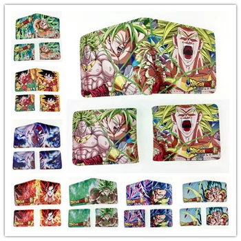 

LISM Dragon Ball Series Fashion Anime PU Wallet Money Bag Zipper Wallets Coin Casual Purses Card Unisex Gifts