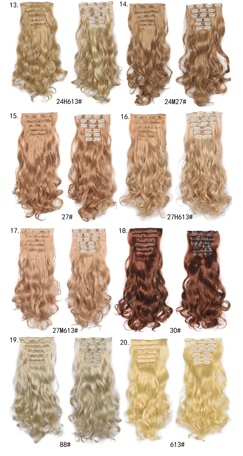 卡子发卷发6件套连图22