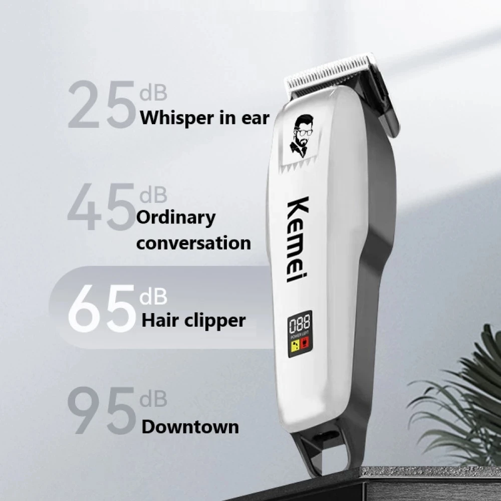 Kemei Electric Hair Clipper hair clipper hair trimmer Hair Cut Wireless Trimmer Men Professional Clipper Machine Rechargeable Cut Barber 809A PG