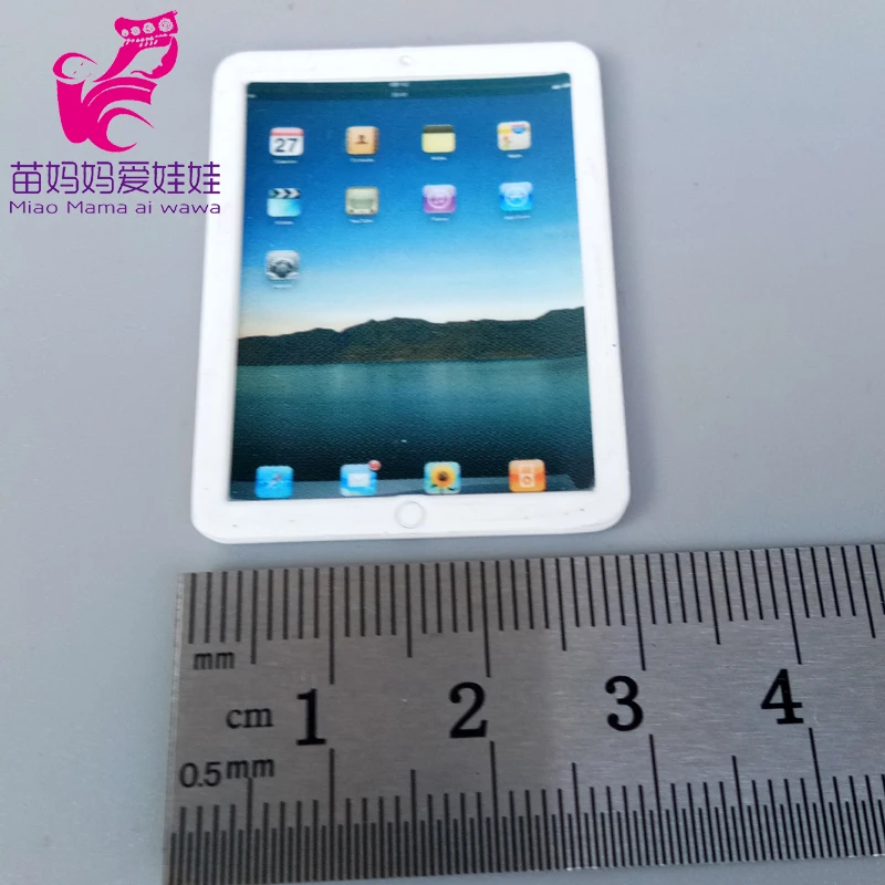 Mini Phone Mobile Laptop for 1/12 1/8 Bjd Doll Barbie 17 H29071778697e4a09bdc1e8ac5843fd4eW