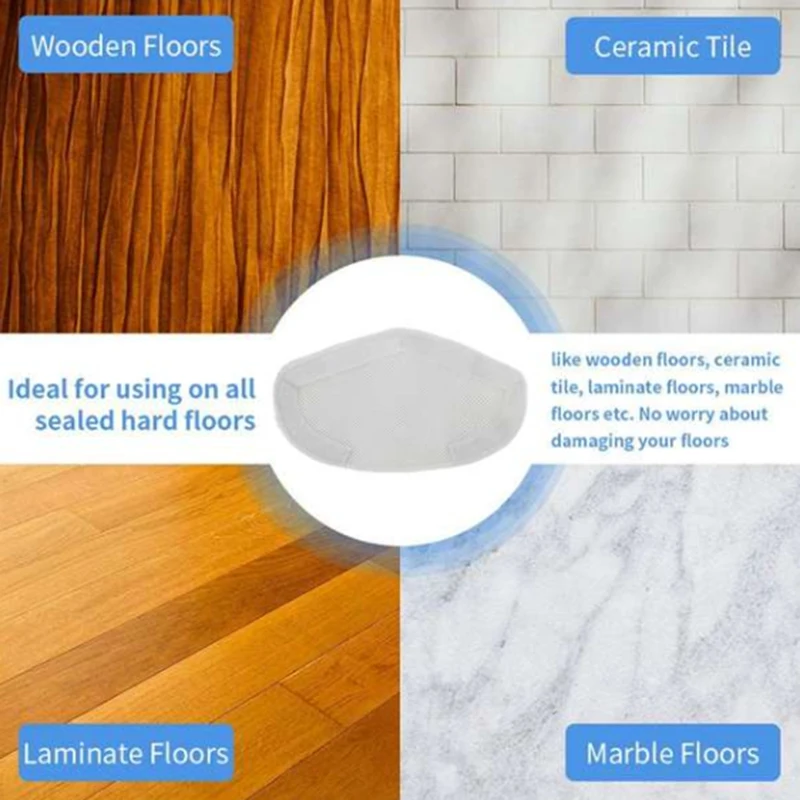 6pcs Replaceable Mop For Polti Kit 360 Rotating Cleaning Cloth 《週末限定タイムセール》