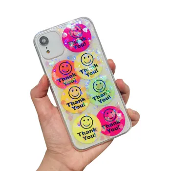 

Simple nice smiley face adhesive phone case for case 11 06219