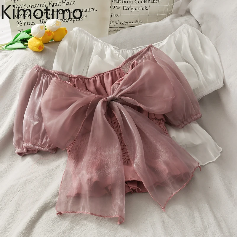 Camiseta de manga corta con cuello de barco, blusa Sexy informal gótica de verano 2021