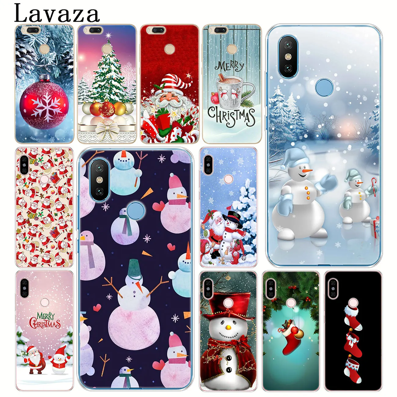 Жесткий чехол для телефона Lavaza snow winter Merry Christmas Xiaomi Redmi 8A 7A 6A 4A K20 Note 8 8T 7 5 6 Pro 4