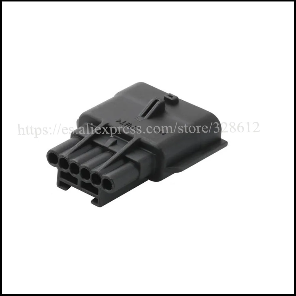 

100SET DJ7061K-0.6-11 car wire female cable Waterproof sheath 6 pin connector automotive Plug socket include terminal socket