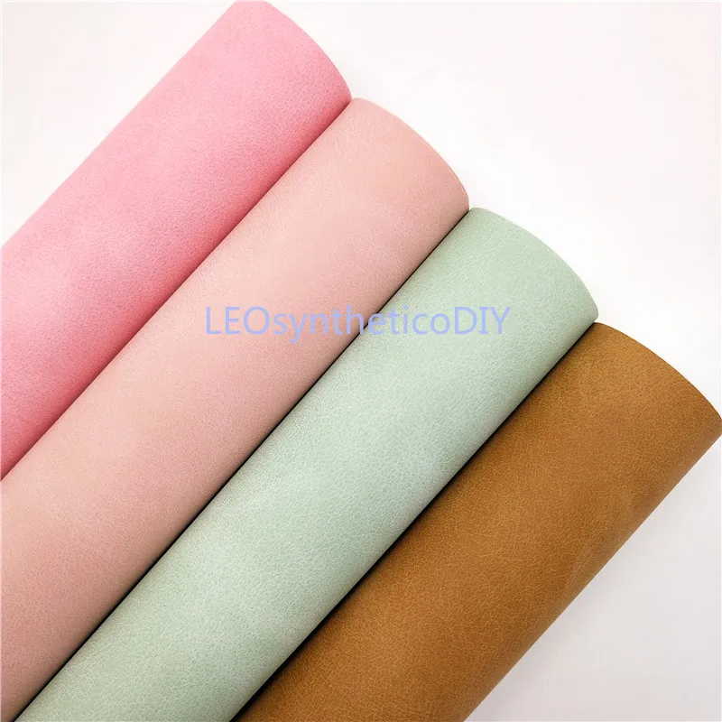 

1PC 21X29CM Suede Faux Leather Fabric, Synthetic Leather Fabric Leather Sheets, PU For Making Bows LEOsyntheticoDIY S115B