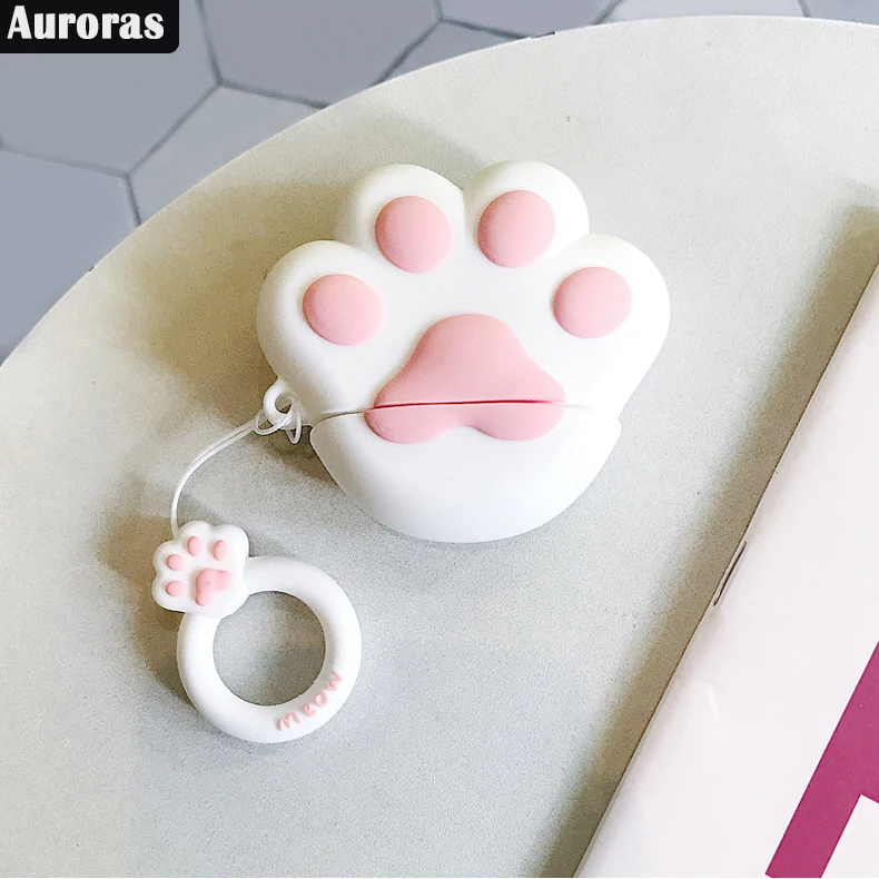 Auroras для Apple Airpods Pro Чехол с милым когтем из мультфильма аксессуары наушников