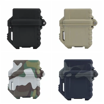 

Tactical Lighter Cigarette Storage Case Universal Portable Box Container Organizer Holder For Inner Smoking BBQ Accessories (Lig