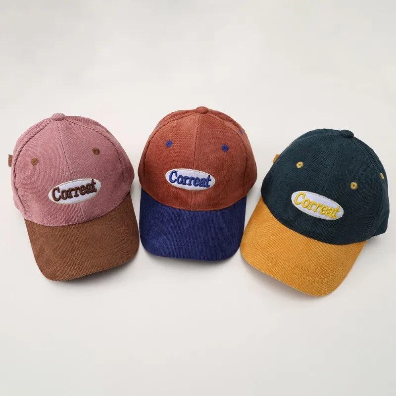 Kids Cute Letter Embroidered Baseball Baby Caps Gift New Casual Fashion Children\'s Cartoon Hats | Детская одежда и обувь