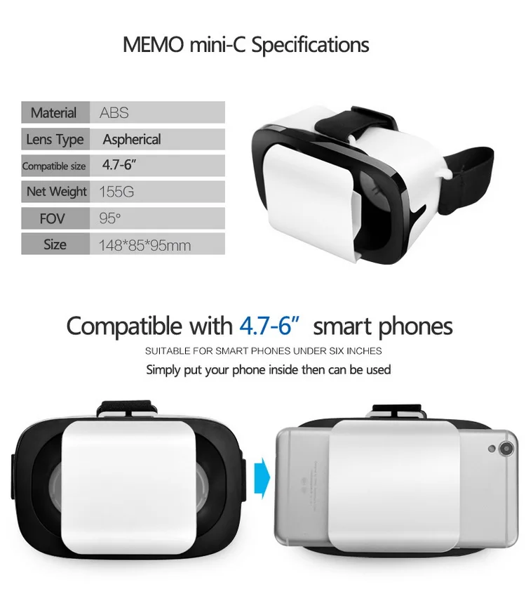 3D VR шлем игра 1080P Смарт VR очки Виртуальная реальность для iPhone X XS 11 Pro для 4,7-6,0 дюймового телефона