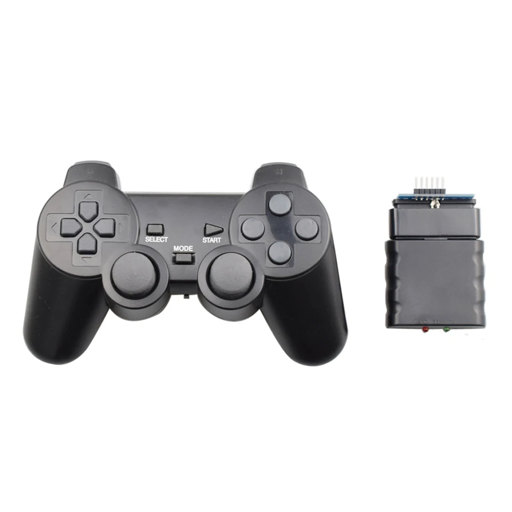 Wireless Gamepad for Arduino PS2 Handle Controller for Playstation 2 Console Joystick Double Vibrati