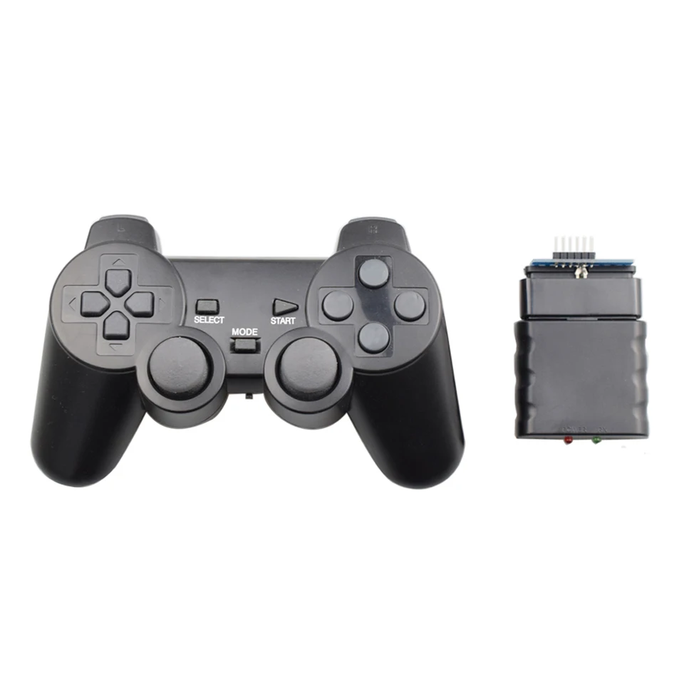 Wireless Gamepad for Arduino PS2 Handle Controller for Playstation 2  Console Joystick Double Vibration Shock Joypad Raspberry Pi - AliExpress
