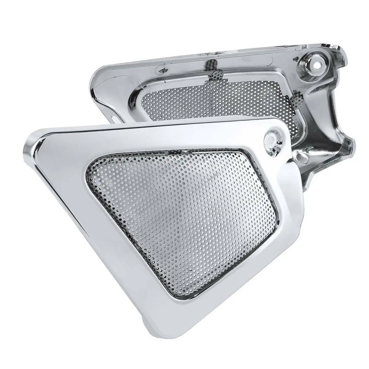 Мотоцикл черный/хром Airbox рамка шеи Боковые Крышки для Harley V-Rod VRSCAW винт VRSCF