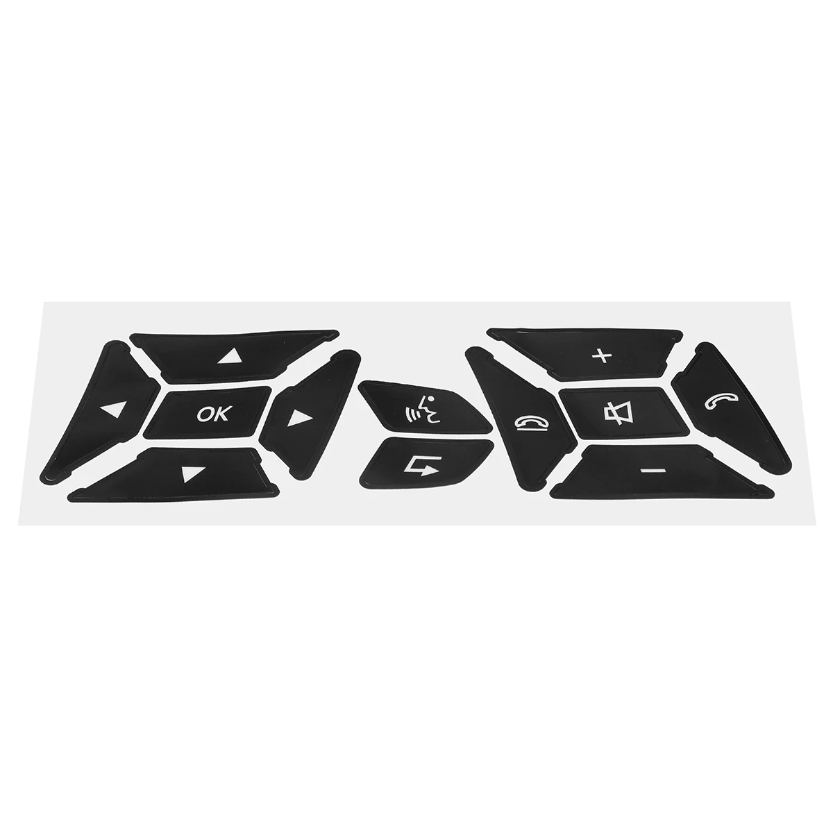 

1x Steering Wheel Button Repair Decal Stickers Decals For Mercedes For Benz GLK350 C Class CLS C218 SLK W172 W204 W212 W218 W207
