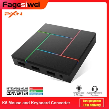 

PXN K5 Mouse And Keyboard Converter Adapter USB Connection Cool Light For PS3 PS4 XBOX ONE Switch
