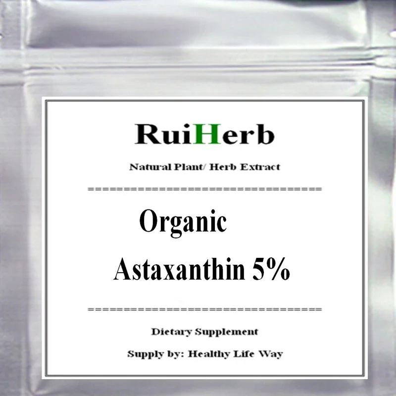 

Nature Astaxanthin 5% Powder,Xia Qing Su,Pure Natural Haematococcus pluvialis extract free shipping